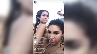 Chantel Jeffries: Full drunk nip slip vid w/sound #3