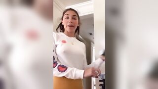 Chantel Jeffries: some slow motion jiggle #4