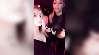 Chantel Jeffries: Tits getting groped #2