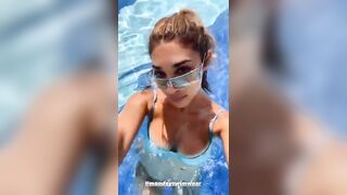 Chantel Jeffries: hottie in pool #4