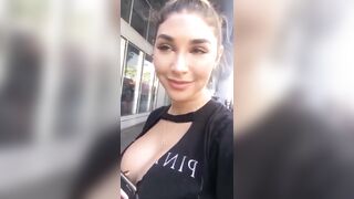 Chantel Jeffries: busty snapchat throwback #4