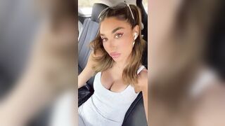 Chantel Jeffries: Gray Bodysuit 2 #3