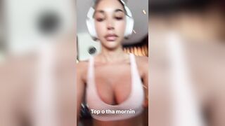 Chantel Jeffries: Workout bounce 3 #2