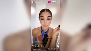 Chantel Jeffries: live video #4