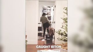 Chloe Bennet: An old twerking clip #2