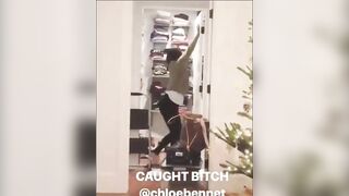 Chloe Bennet: An old twerking clip #3