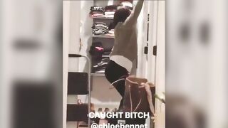 Chloe Bennet: An old twerking clip #4