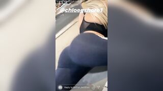 Chloe Ferry: Horny at the gym №2 #2