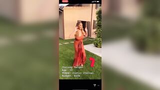 Chrissy Teigen: Big Boob Jiggle #2