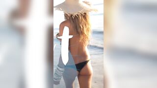 Chrissy Teigen and Nina Agdal - Sports Illustrated Swimsuit 2016 - On sets of Zanzibar Vertical Edit