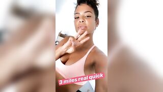 Christina Milian: Nice and sweaty №2 #2