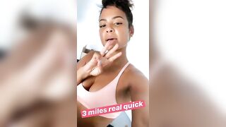 Christina Milian: Nice and sweaty №2 #3