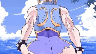 Chun-Li’s big bouncy booty