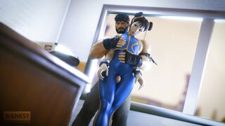 Chun-Li x Ryu