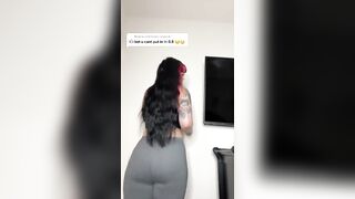 Clapping: Because lots of you asked about her i'll post more of this tiktok slut. Big ass slow mo claps #4