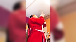 Clapping: A lil Morning Robe Work ♥️♥️ #3