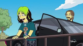 Billie Eilish: When Lisa Simpson meets Billie Eilish #2