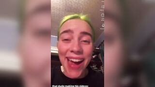 Billie Eilish: BILLIE HAS TIKTOK OMG (via Billie's Instagram stories) #2