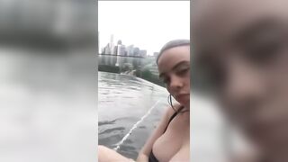 Billie Eilish: In the pool #2