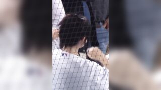 Billie Eilish: Dancing at the Dodgers game 2 #3