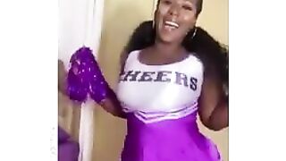 Clapping: She Practicing For Cheer #4