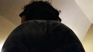 Clothed Curves: I love making my ass jiggle #3