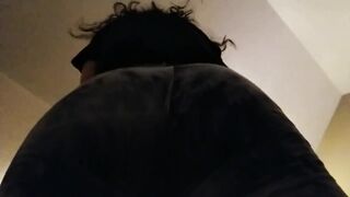 Clothed Curves: I love making my ass jiggle #4