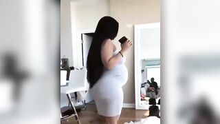 Clothed Pregnant Women: Preggo Twerking #2