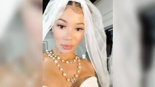 Coi Leray: Coi Leray wedding dress #3