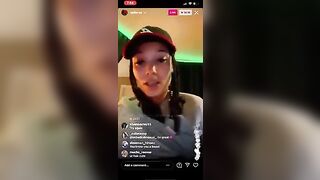 Coi Leray: Coi Leray Twerking on ig live #4