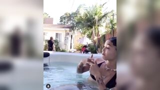 Coi Leray: Coi in the pool ♥️♥️ #2