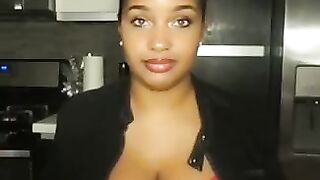 Corie Rayvon: Corie realizing she has big boobs #2