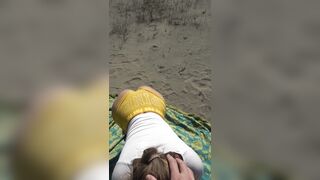 Couples: Bend me over at the beach! #2