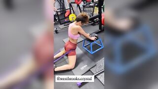 Crystal Westbrooks: Workout video #3